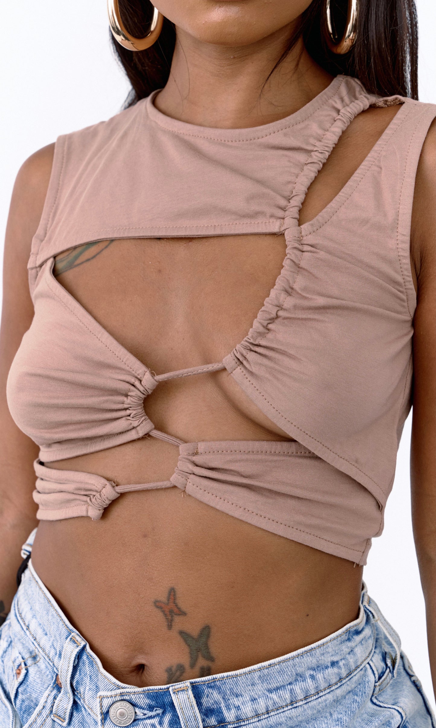 TWISTED TOP (MOCHA)