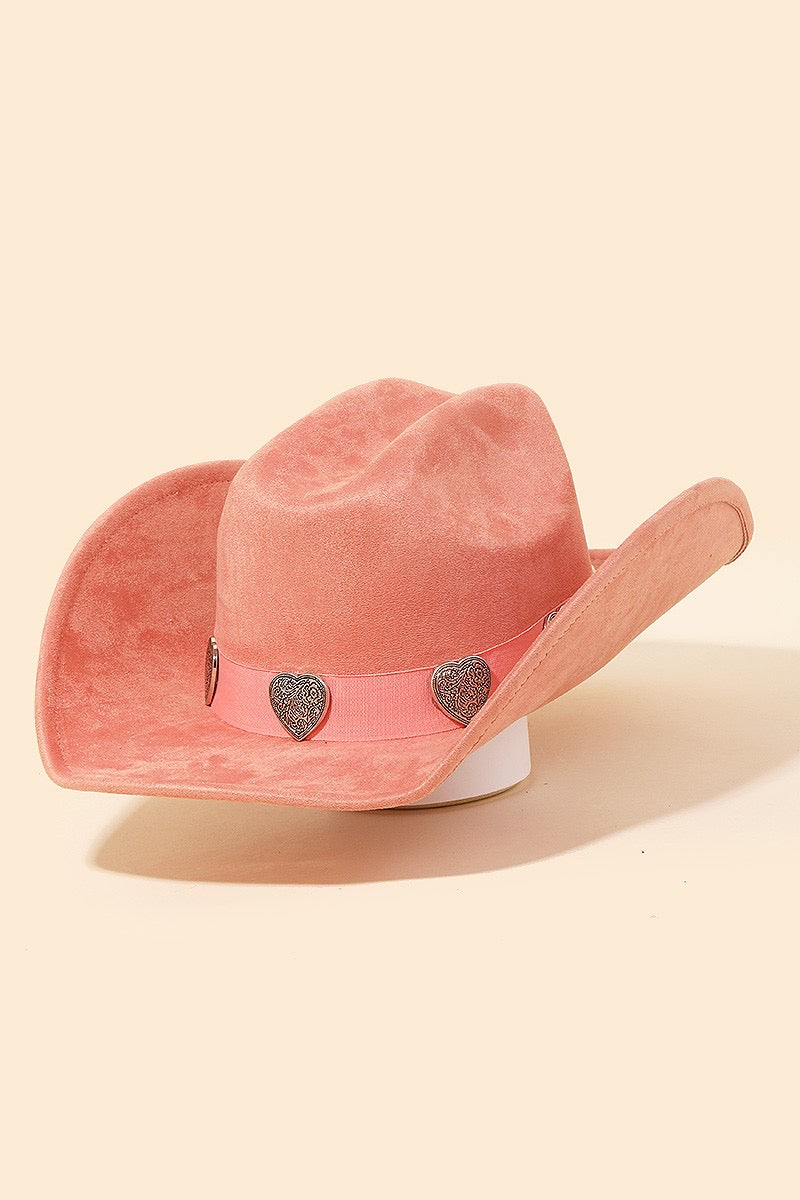 HEARTSTRINGS COWBOY HAT