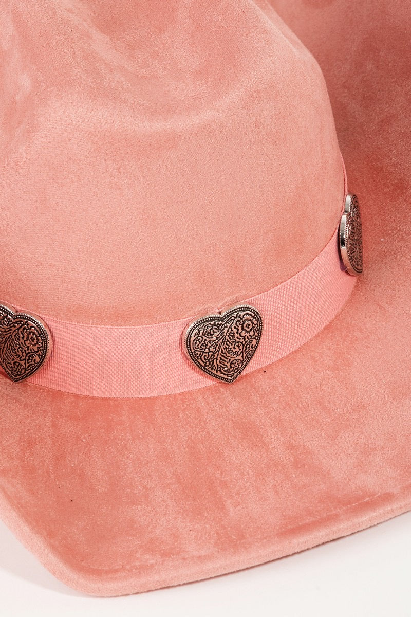 HEARTSTRINGS COWBOY HAT