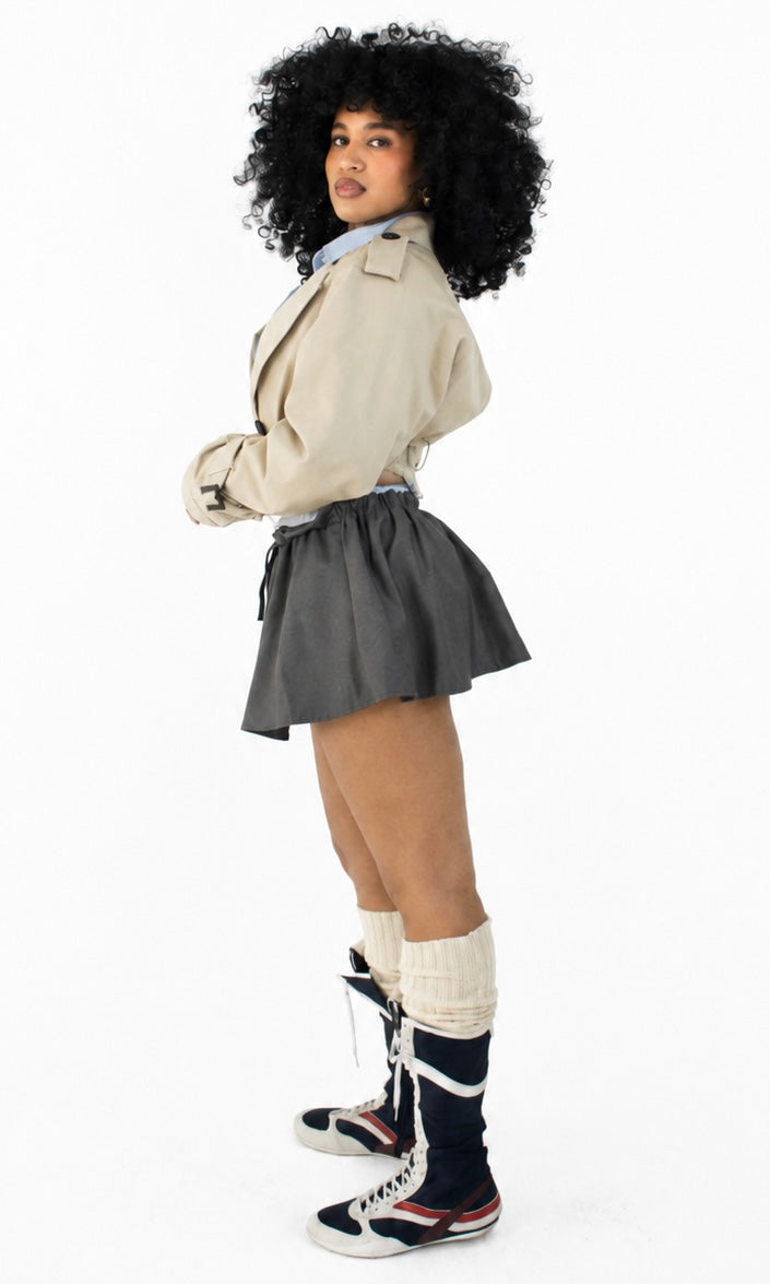 DOUBLED UP MINI SKIRT