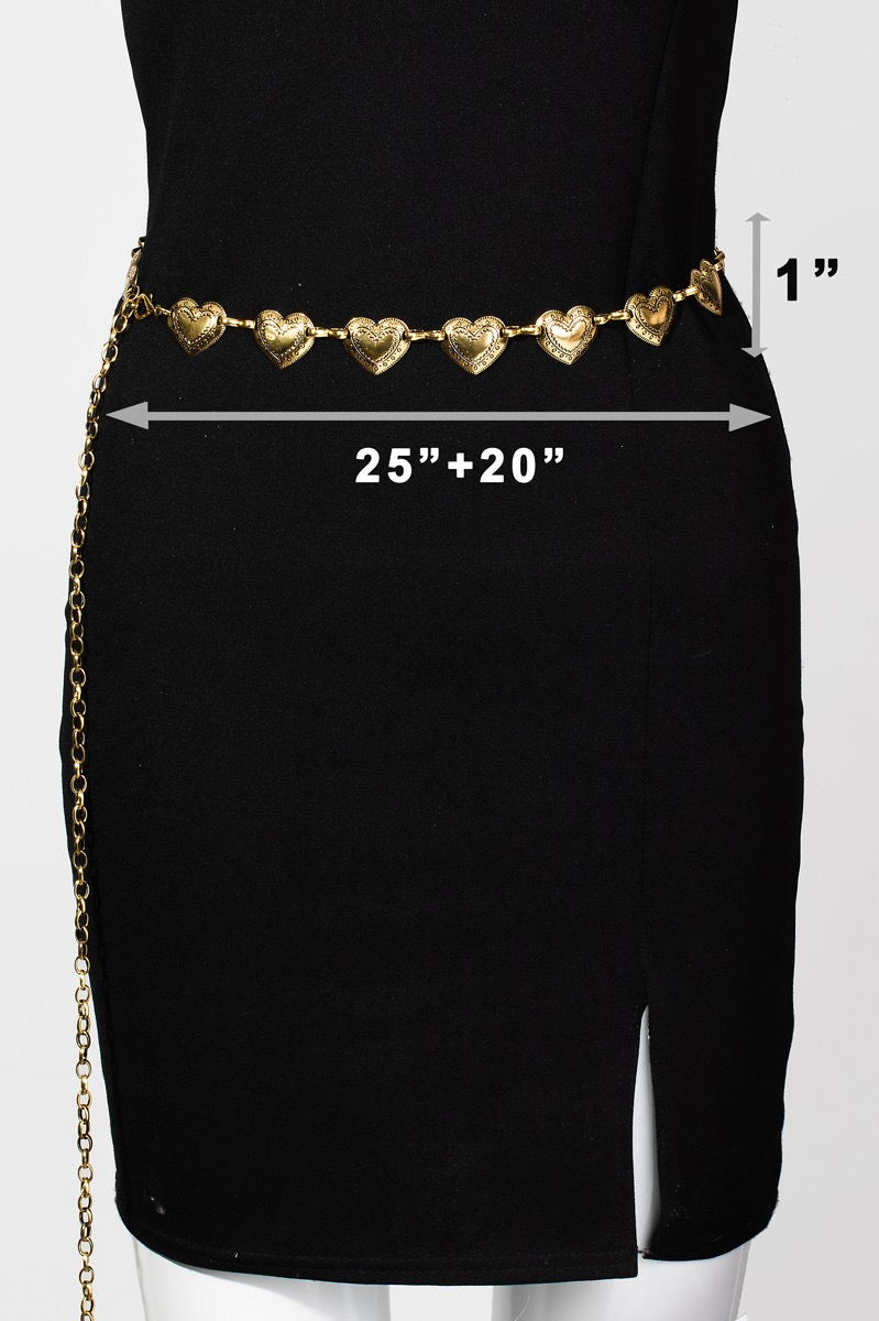 HEARTSTRING CHAIN BELT