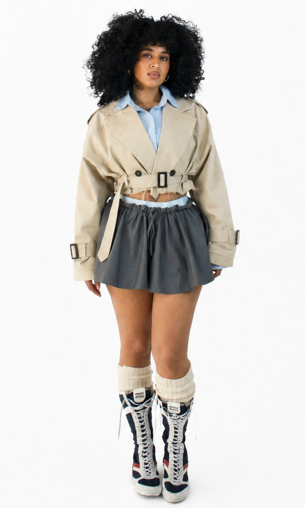 DOUBLED UP MINI SKIRT