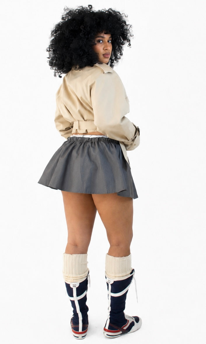 DOUBLED UP MINI SKIRT