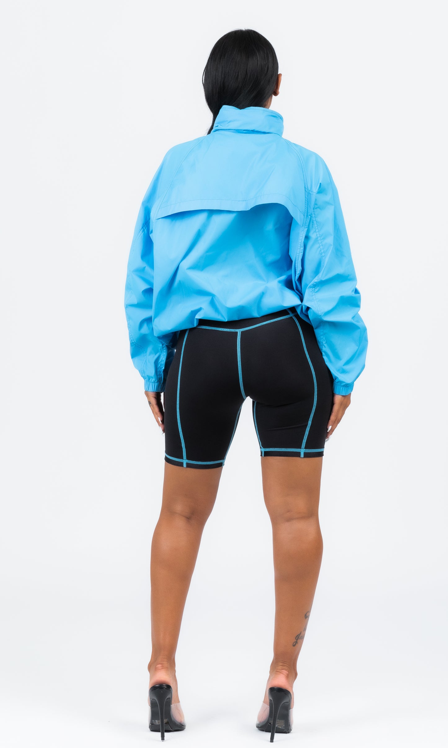 BLUE HIGHLIGHT WINDBREAKER