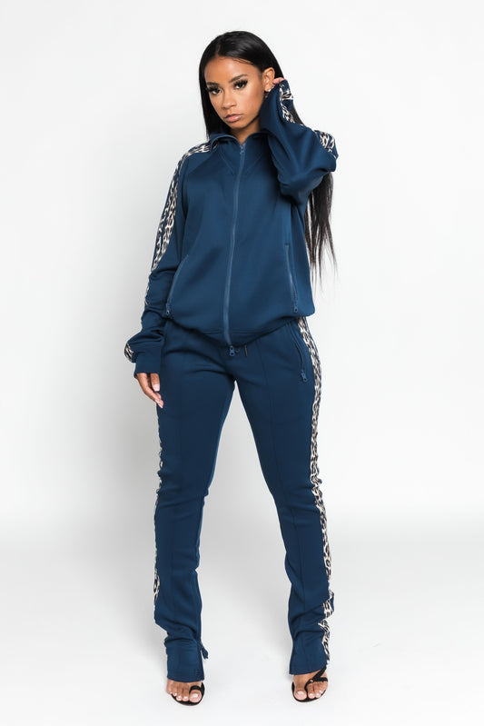 WILD STYLE JOGGING SET (NAVY)