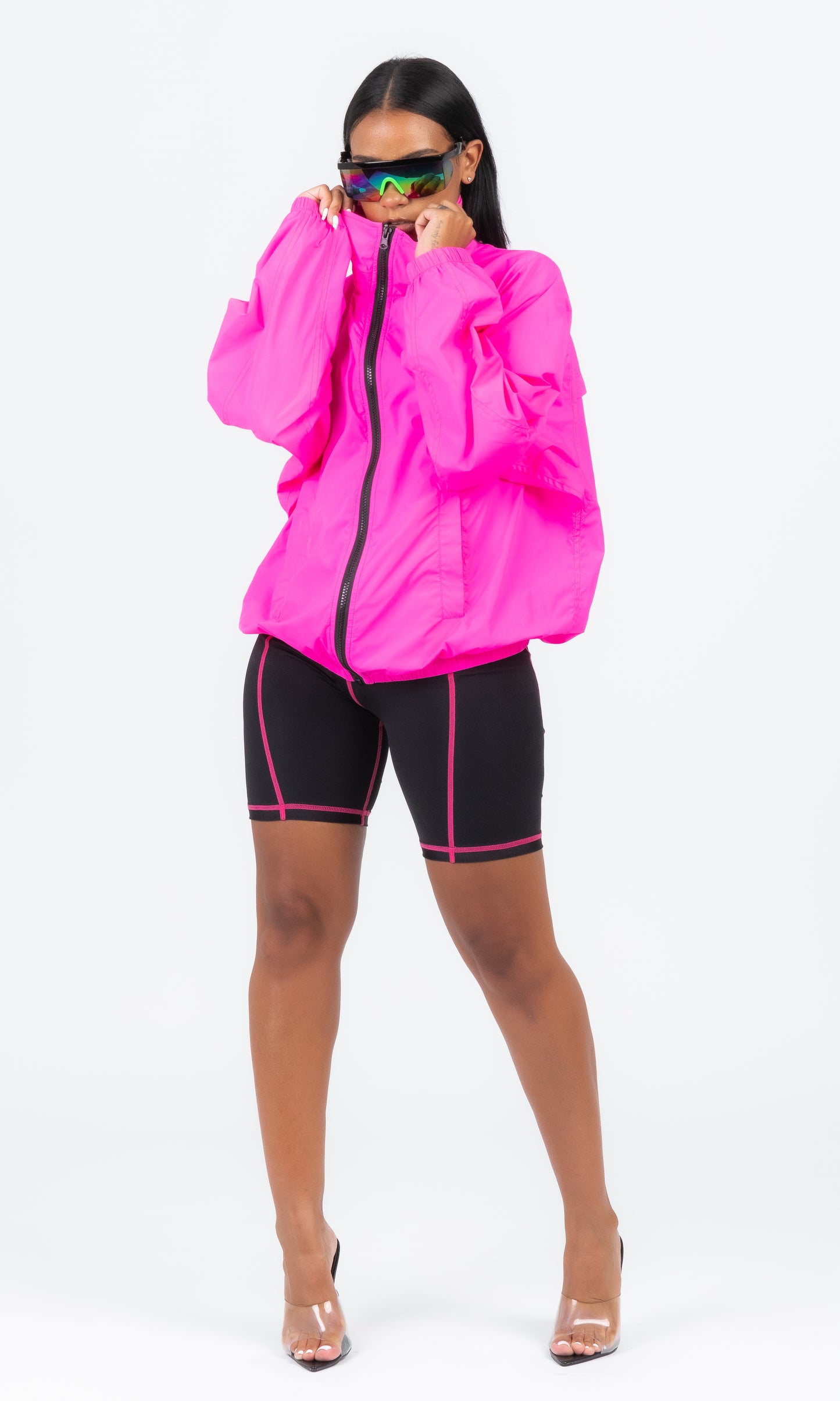 PINK HIGHLIGHT WINDBREAKER