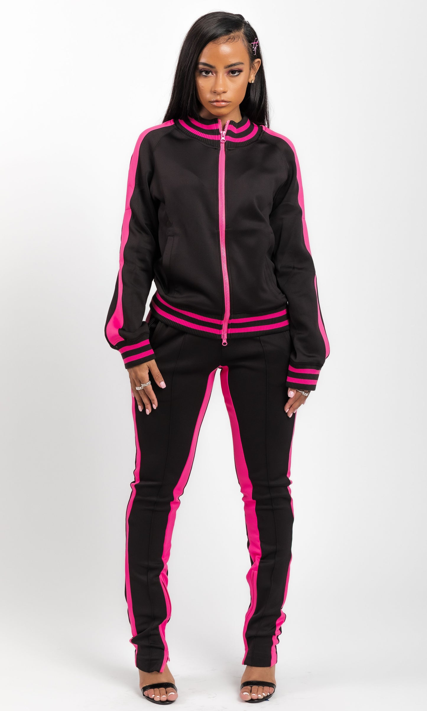 SPORTY SPLIT JOGGING SET