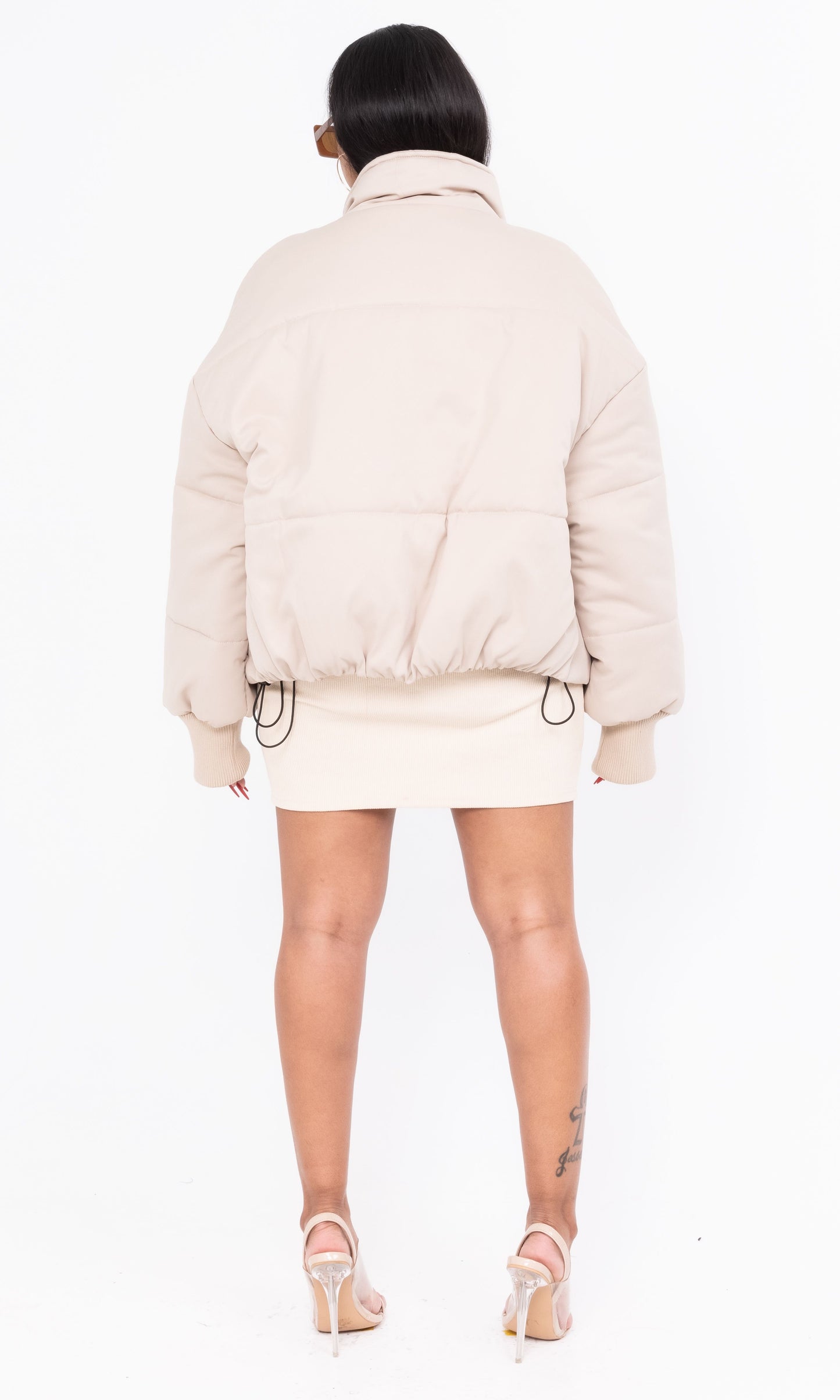 PUFFY JACKET (CREAM)