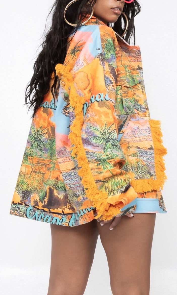 ON VACAY BOYFRIEND JACKET