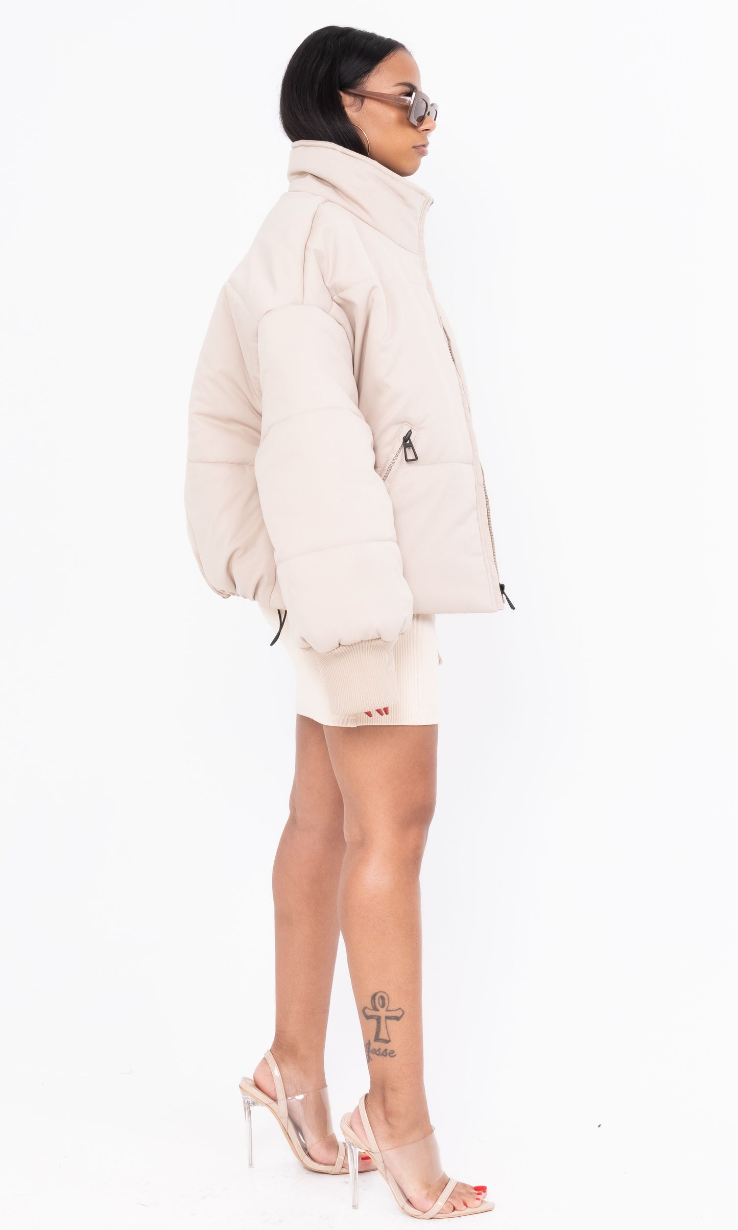 PUFFY JACKET (CREAM)