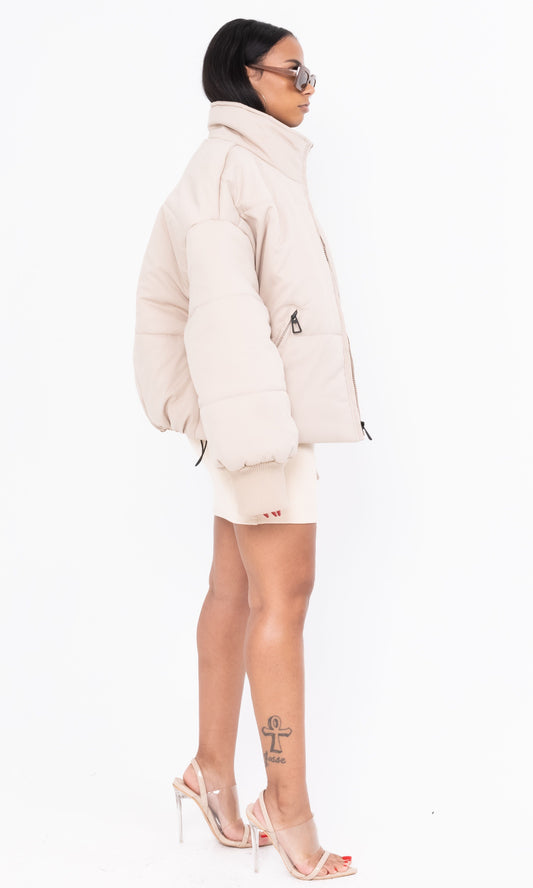 PUFFY JACKET (CREAM)