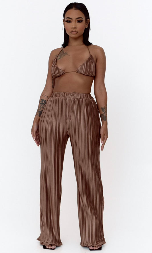SO SILKY BIKINI SET (MOCHA)