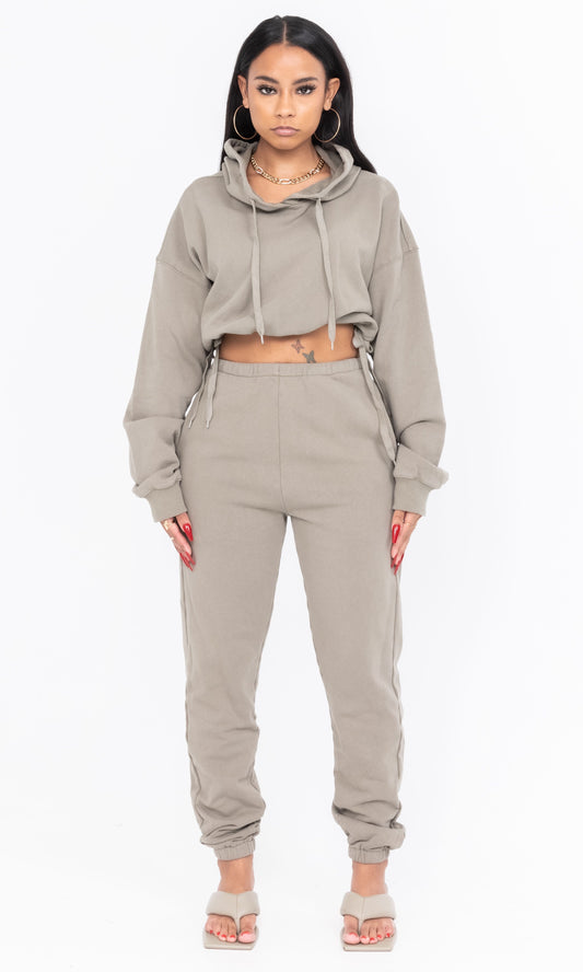 CHILL VIBES SET (OLIVE)
