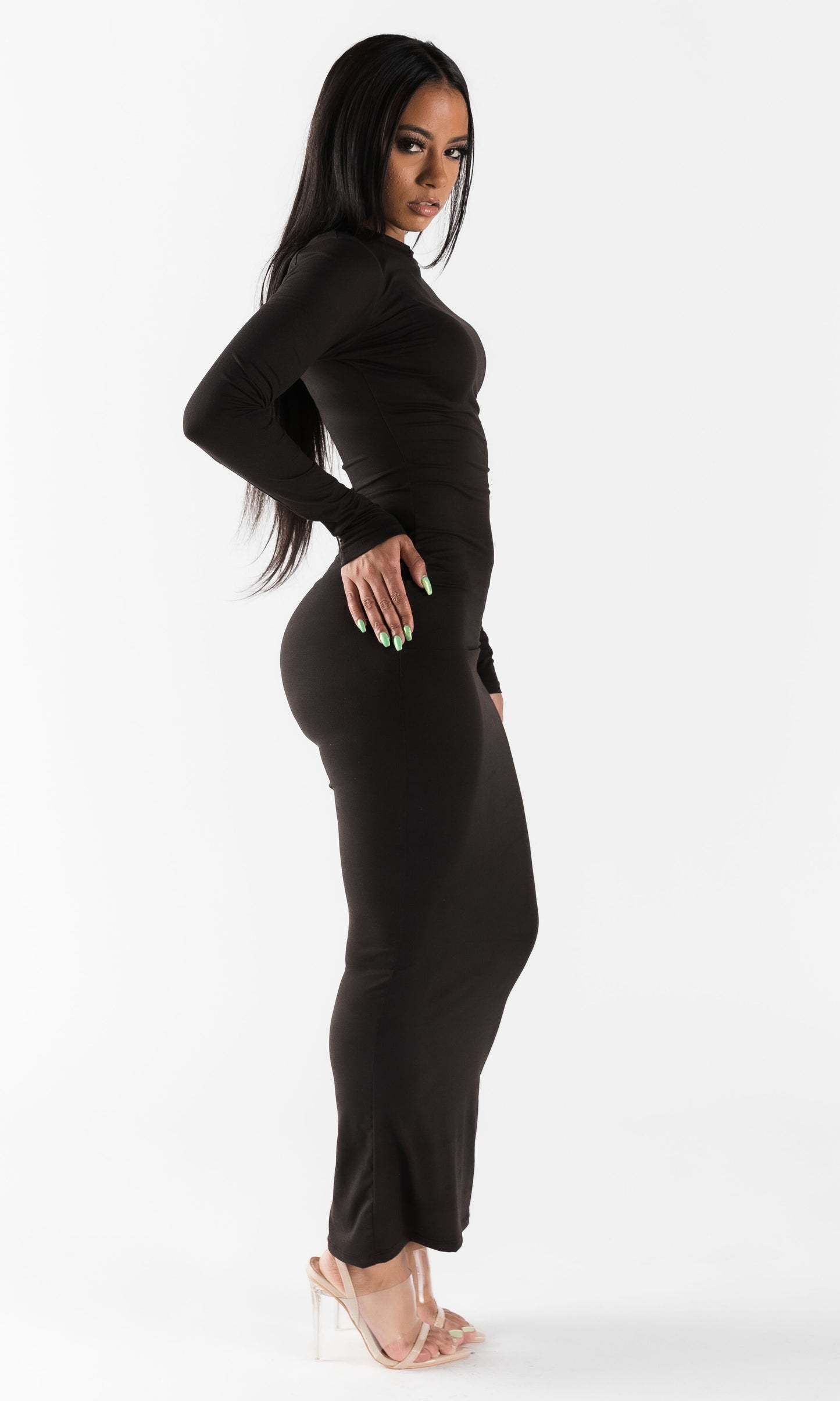 BASICALLY BODY DRESS (BLACK)