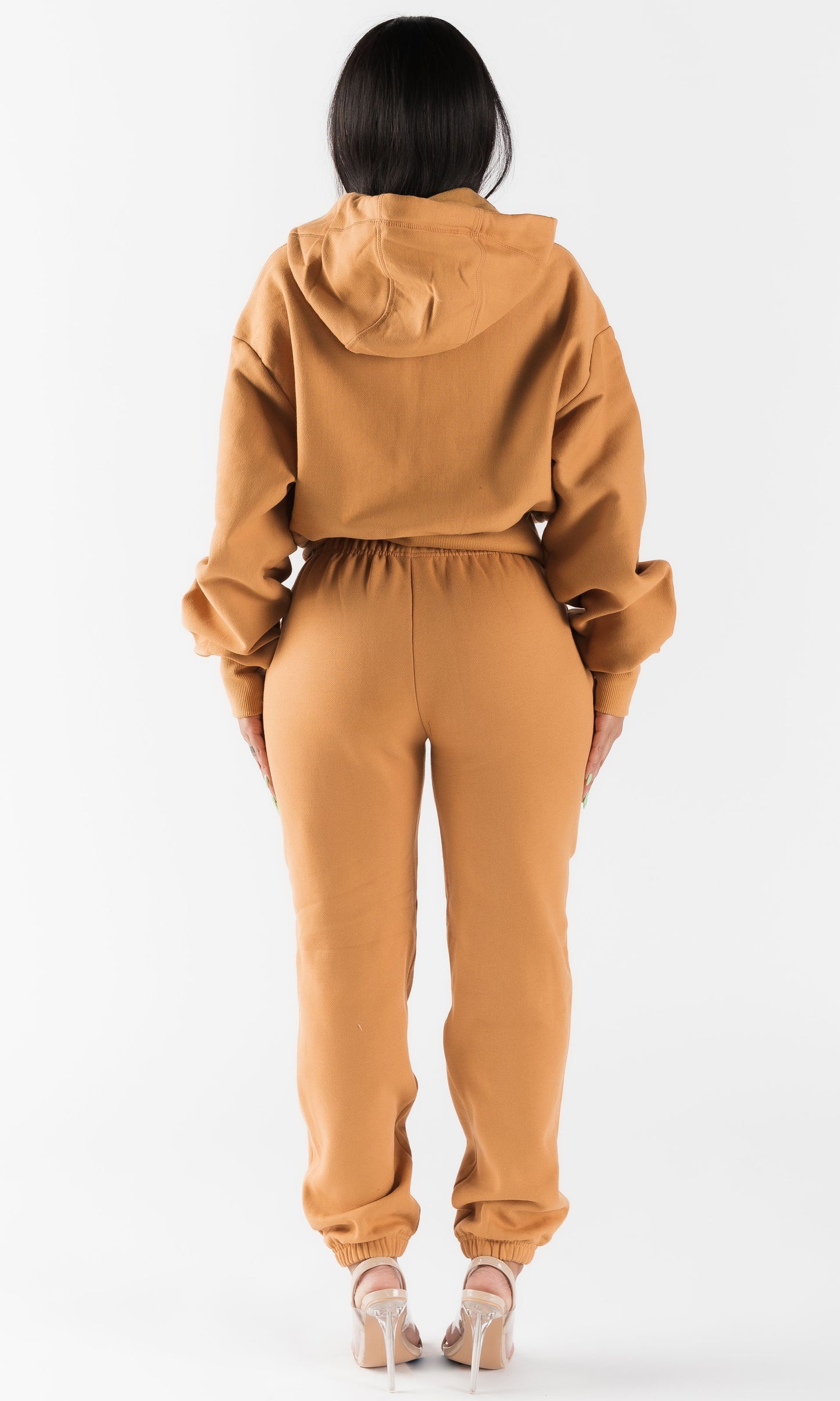 BASICALLY HER JOGGING SET (RUST)