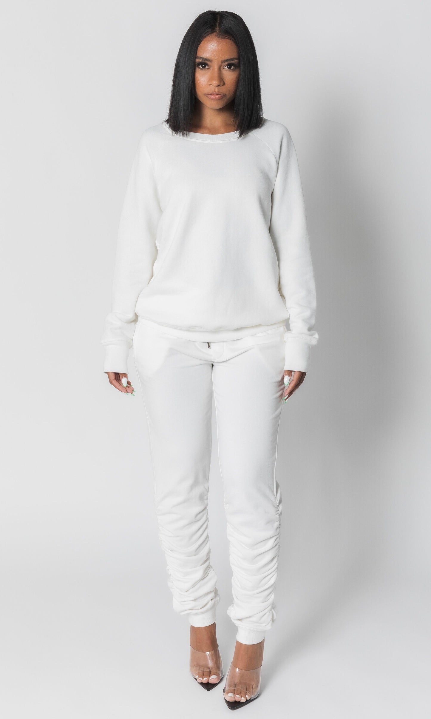 SO CLEAN RUCHED JOGGING SET