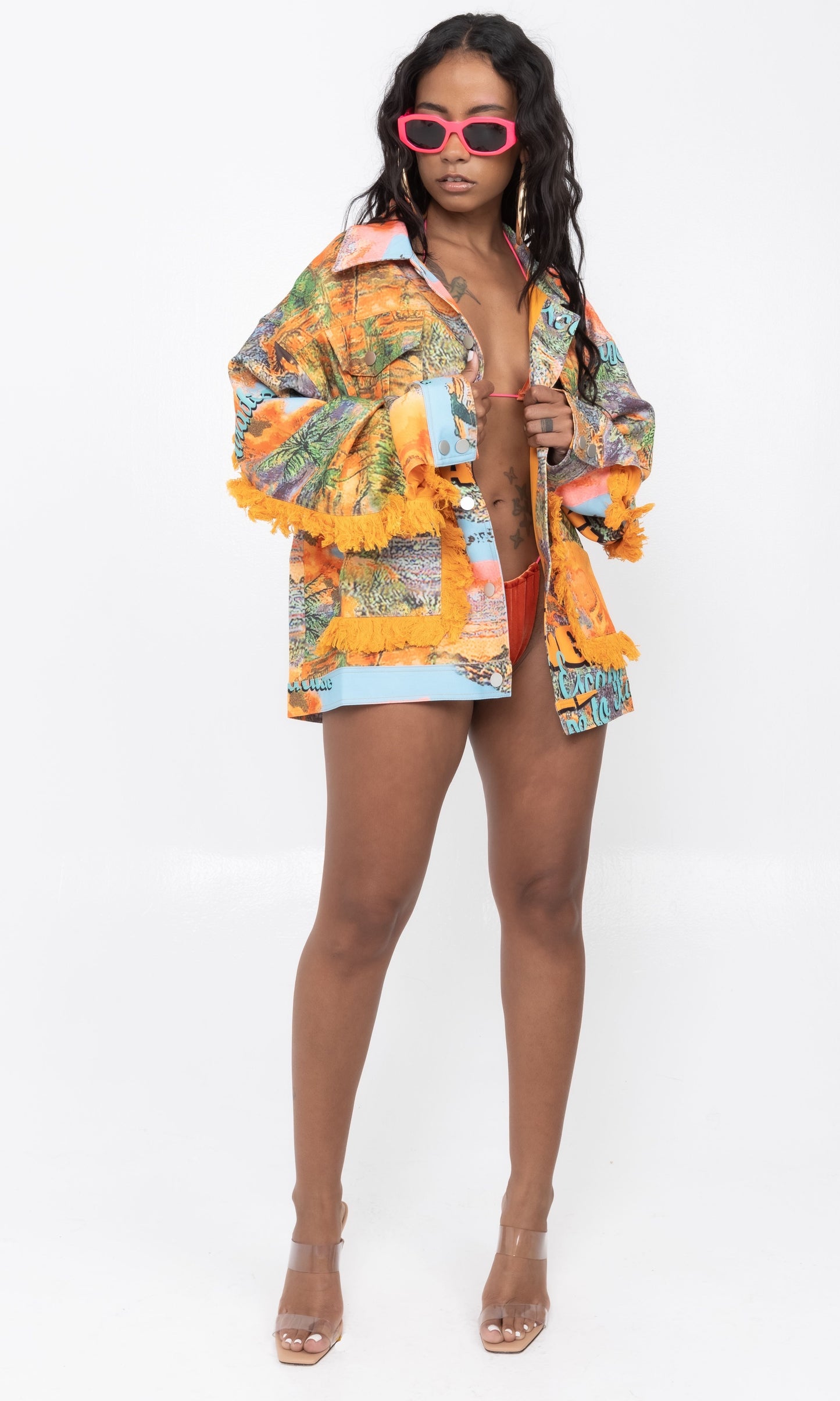 ON VACAY BOYFRIEND JACKET