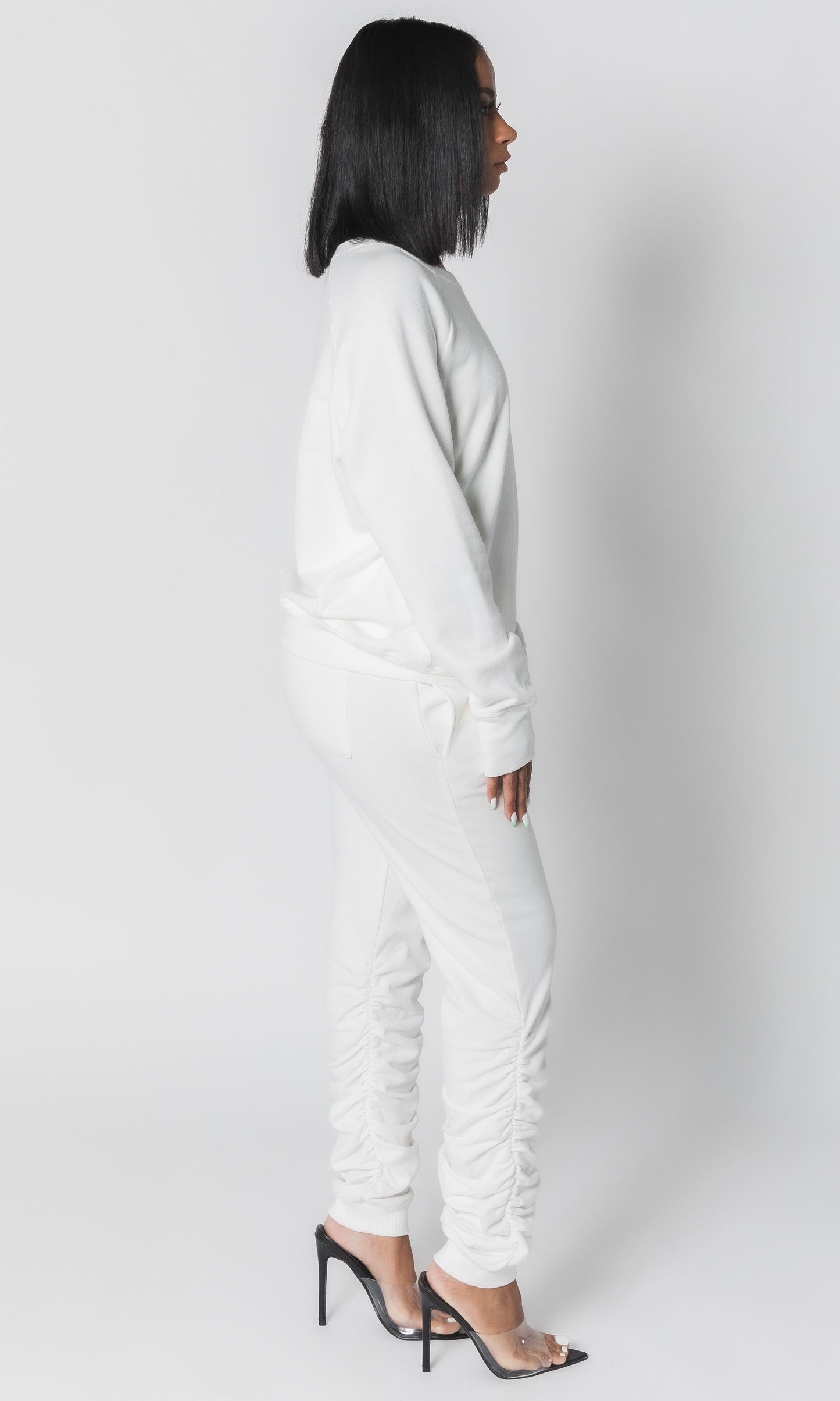 SO CLEAN RUCHED JOGGING SET