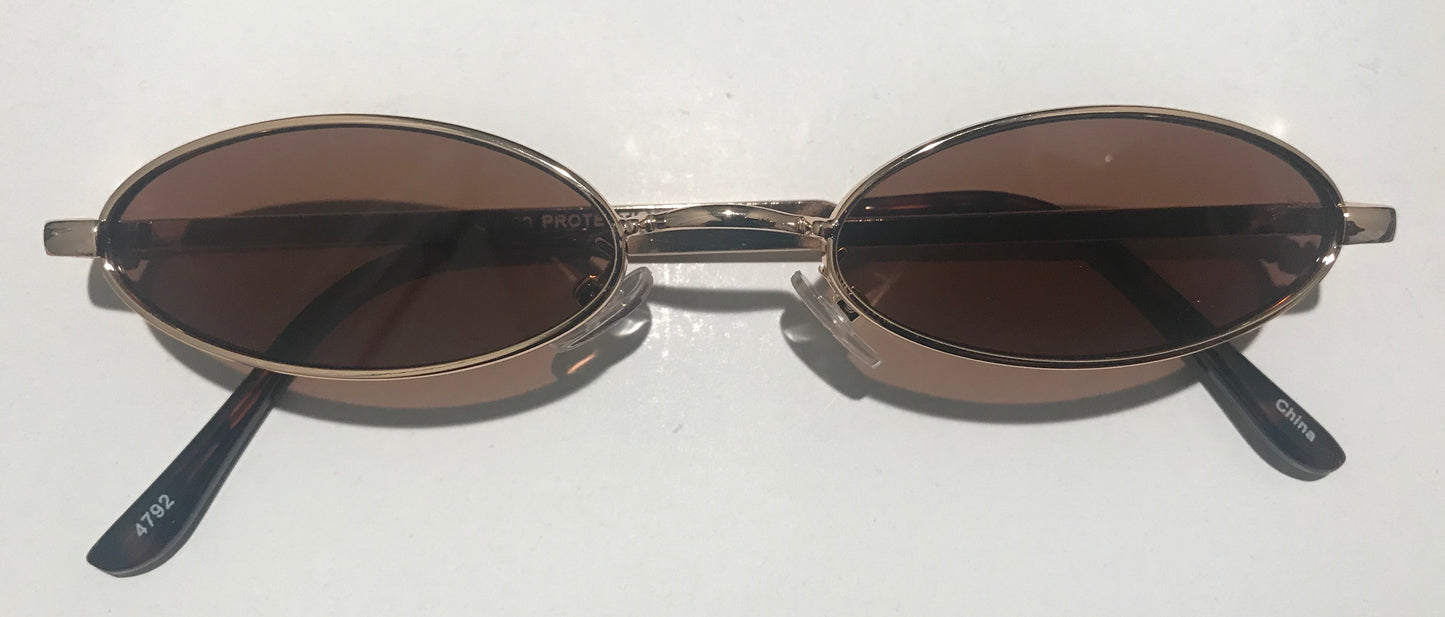 OVAL VINTAGE SUNGLASSES